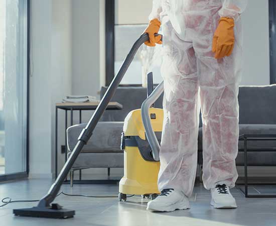 Termite treatment — trench and bait system installation